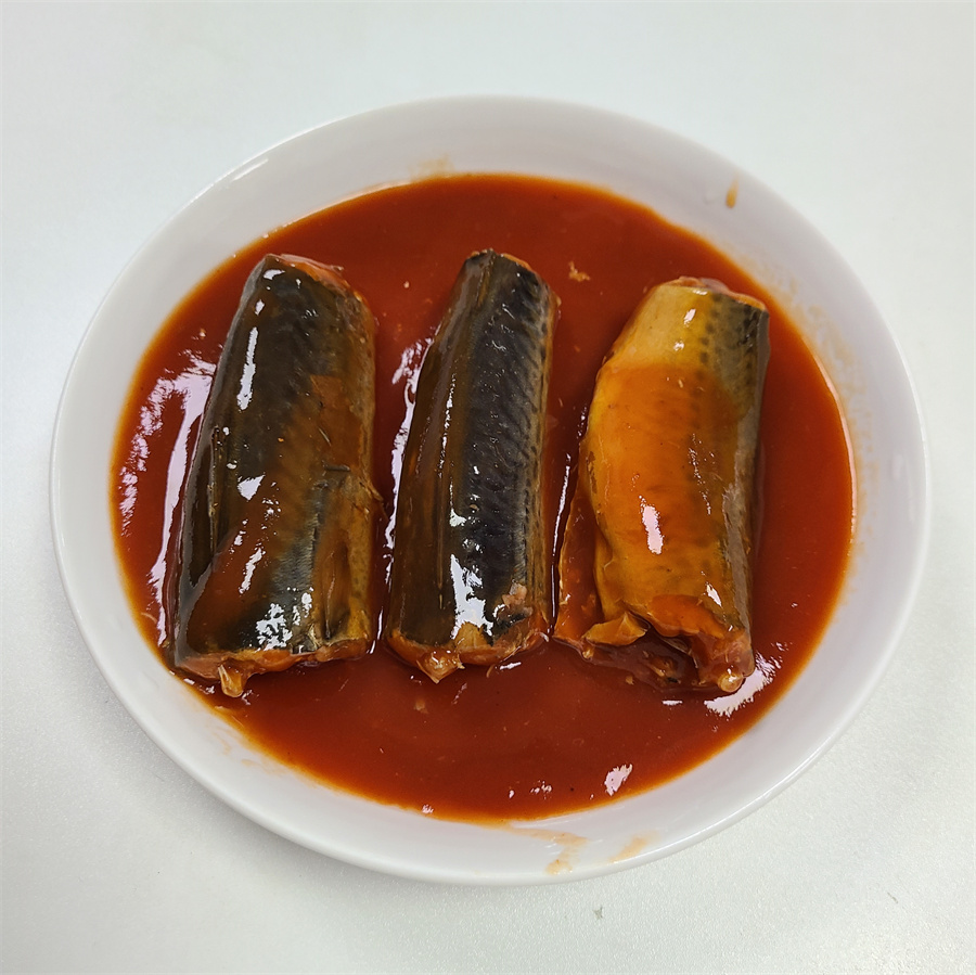 Professional canned fish packaging process