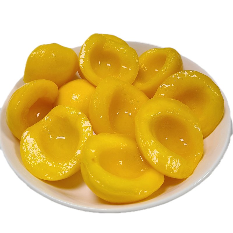 Canned yellow peaches in light syrup